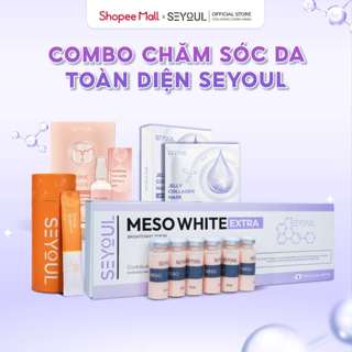 Combo Chăm Sóc Da Toàn Diện SEYOUL Hỗ Trợ Cấp Ẩm, Thải Độc, Dưỡng Trắng Và Căng Bóng Da Mặt