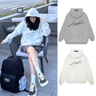 Áo Khoác Nỉ Amadus Áo hoodie zip khóa kéo mũ to form rộng AMADUS ON chất liệu nỉ bông siêu xinh