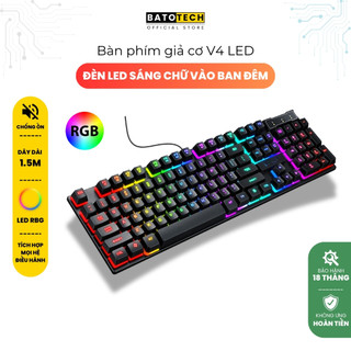 Bàn phím gaming Esport Yindiao V4Pro RGB chống nước | Đèn LED xuyên chữ, bền bỉ | Giá rẻ, chính hãng
