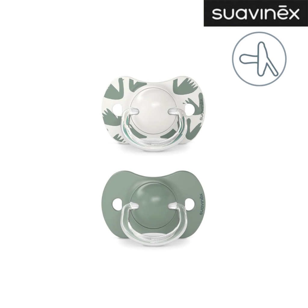 Bộ 2 ti giả cho bé 6-18 tháng Green Dreams Suavinex