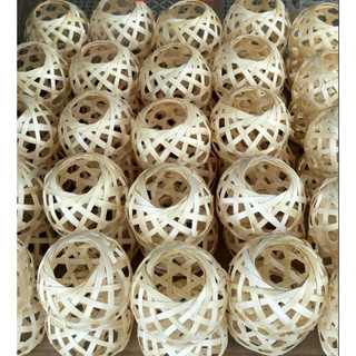Giỏ tre, thỏ ngọc, đèn led làm đồ handmade trang trí lễ tết trung thu