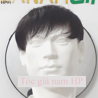 Tóc giả mái nam sử dụng kẹp hoặc dán