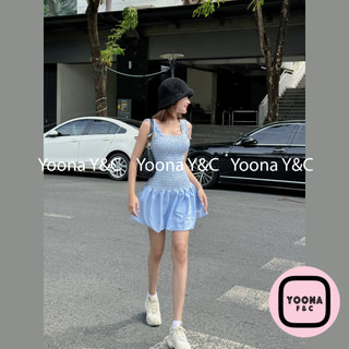 Đầm Bí Chạy Smoking Nơ Thiết Kế Chân Váy Bí Có Quần Sang Chảnh 3625 - Yoona F&C