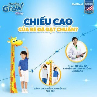 Sữa bột NuviGrow 900gram