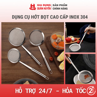 DỤNG CỤ HỚT BỌT | LỌC DẦU MỠ | LỌC THỨC ĂN ĐA NĂNG CAO CẤP INOX 304 KHÔNG HOAN GỈ