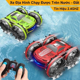 Xe Ô Tô Điều Khiển Cao Cấp Chạy Được Trên Nước Thách Thức Mọi Địa Hình Siêu Chất