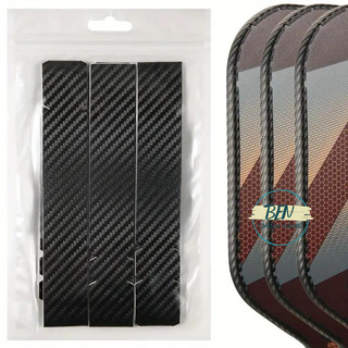 Ben Pickleball Dán viền vợt Pickleball sợi 3k bảo vệ cạnh vợt Dán bảo vệ cạnh vợt mọi chiều dày vợt