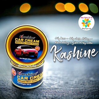 Kem đánh bóng cà na đánh bóng sơn xe ô tô Car Cream Karshine 220g Made in Thái Lan