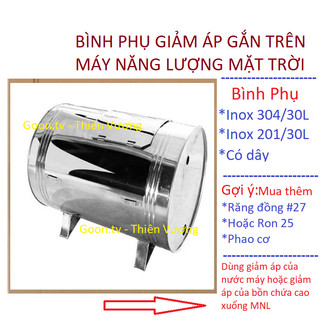 Bình Phụ Máy Nước Nóng, Bình Phụ Năng Lượng Mặt Trời 30 Lít