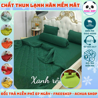 [HỎA TỐC 🎁 mua 1 tặng 1🎁] BỘ 5 MÓN freeship GA THUN LẠNH HÀN 5M  TÔNG TƯƠI SÁNG MỀM MƯỚT MÁT LẠNH - ACHUA SHOP