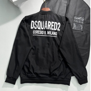 Áo khoác bomber unisex nam nữ thiết kế đen trơn bo gân sang trọng, áo gió 2 lớp thêu chữ trước ngực hottrend 2024