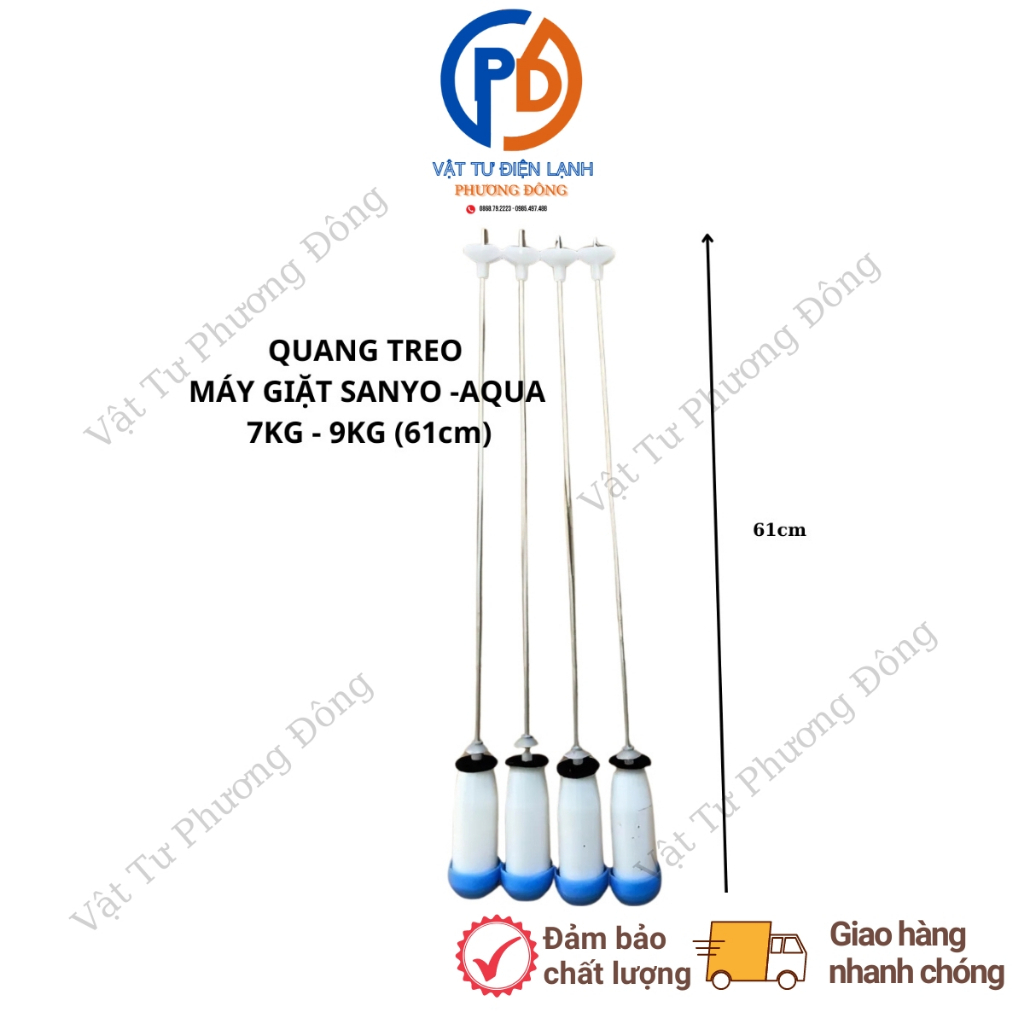 ty treo lồng máy giặt Sanyo Aqua , quang treo 7kg - 9kg 61cm