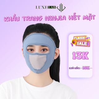 Khẩu trang ninja bịt hết mặt chống nắng thoáng khí, chống tia uv luxelab 11837