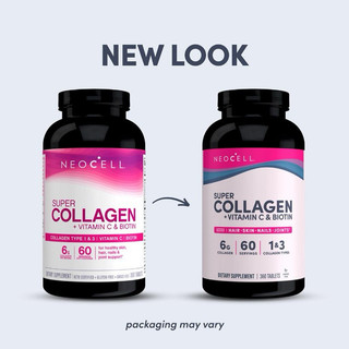 Viên uống Super Collagen Neocell chai 360 viên