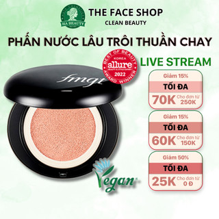 Phấn nước lâu trôi thuần chay The Face Shop fmgt Ink Lasting Cushion Free Vegan SPF50+PA+++ 12g