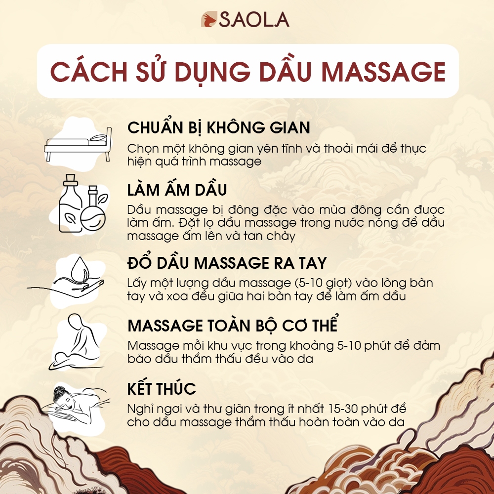 Dầu Nóng Massage Giảm Đau Nhức Mỏi Xương Khớp Và Toàn Thân, Giúp Ngủ Ngon, Vận Động Tốt 30ml, 100ml