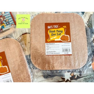 Bánh tráng gạo lứt nuts talk nguyên chất gói 500g