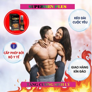 Tăng cường sinh lý SUPER MEN Plus cải thiện tình trạng xuất tinh sớm yếu sinh lý rối loạn cương dương