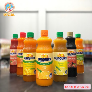 Sunquick nước ép trái cấy cô đặc đủ các mùi