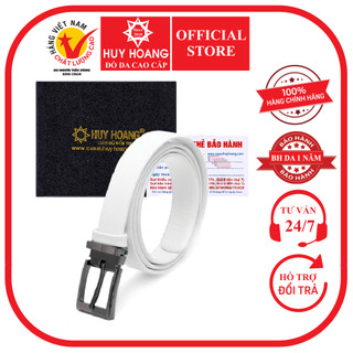 Thắt lưng nữ Huy Hoàng cỡ lớn màu trắng HP5136