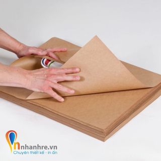 Set 50, 100 tờ giấy kraft khổ a4, a5, giấy xi măng định lượng 70gsm | giá rẻ, chất lượng - innhanhre