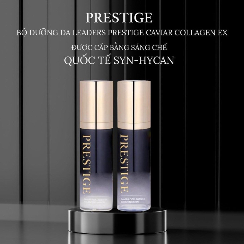 Bộ Dưỡng Da Leaders Prestige Caviar Collagen EX