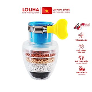 ⛔GIADUNGDUYLONG⛔ Đầu vòi lọc nước 6 tầng siêu sạch (LOẠI LỌC 6 TẦNG)