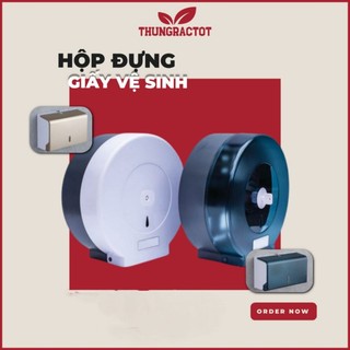 Hộp đựng giấy vệ sinh gắn tường cuộn lớn