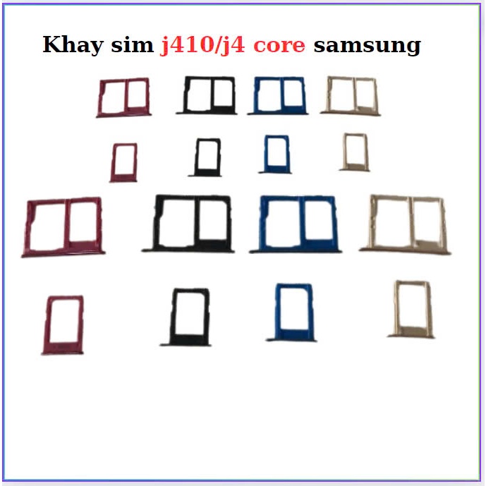 khay sim samsung  J4 core/j410