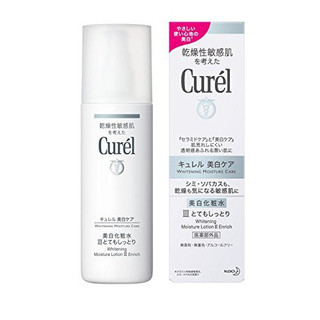 Nước hoa hồng trắng da , mờ nám CUREL WHITENING MOISTURE LOTION 140mL - Nhật Bản