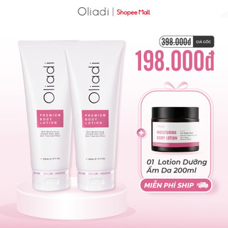 [COMBO 2 CÓ QUÀ] Kem Dưỡng Trắng Body Oliadi Trắng Da Toàn Thân Với Công Nghệ Hạt Nano Phân Tử 200ML