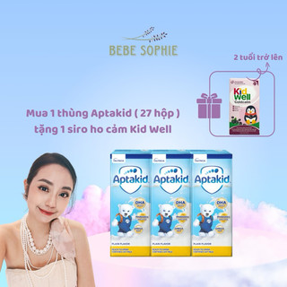 Sữa nước công thức Aptakid giàu DHA, tăng chiều cao, hỗ trợ tiêu hoá khoẻ mạnh