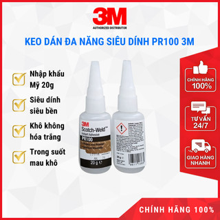 Keo dán đa năng siêu dính scotch-weld 20g 3m pr100