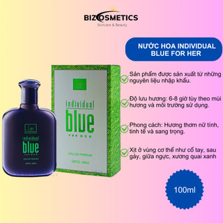 Nước hoa nam nữ Les Frénchisés Individual Blue 100ml