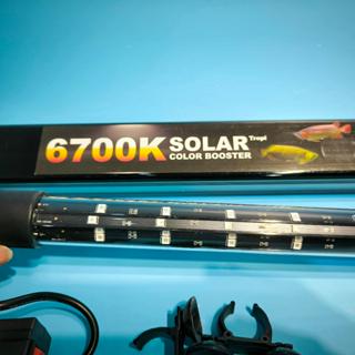  ĐÈN LED 5 HÀNG BÓNG SOLAR ÁNH SÁNG 6700K-RGB DÀNH CHO HỒ CÁ CẢNH TANING HUYẾT LONG QUÁ BỐI CÁ RỒNG VÀ CÁ HỒ CỘNG ĐỒNG 