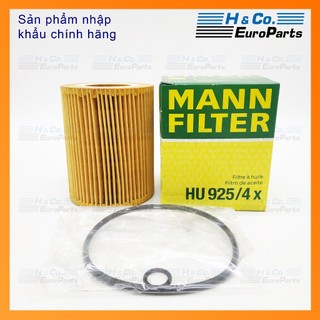 Lọc nhớt bmw 3 , 5 , 7, x3 e83. hãng mann, hu925/4x, 11421730389, 11421740534, 11427509430