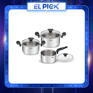 Bộ 3 nồi Inox đáy từ chống dính Tefal Primary 16/20/24cm