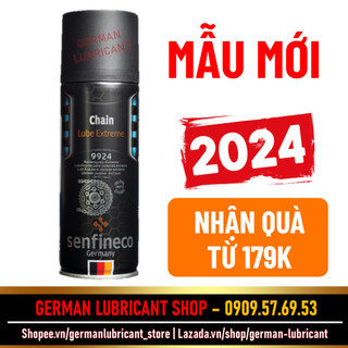 Mẫu mới 2024 - Xịt Dưỡng Sên - Senfineco Chain Lub Extreme 9924 (200ml) - Senfineco 9924