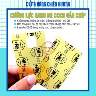 Miếng Dán Cường Lực Bảo Vệ CCCD Gắn Chíp và Giấy Phép Lái Xe, Nano Dẻo 9H+