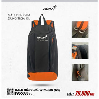 Balo bóng đá iWin BL01 12L chống thấm nước tiện lợi nhỏ gọn