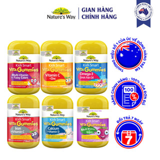 Kẹo Dẻo Vi Chất Nature's Way Vita Gummies Chính Hãng Từ Úc Bổ Sung Vitamin Và Khoáng Chất Cho Bé