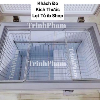 Compo 4 rổ Tủ Đông Lạnh thiết kế tầng (khách đo kích thước lọt tủ ib shop)