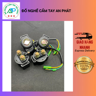 Rơ le đề, rơ le đề tròn gắn xe máy donghecamtayanphat