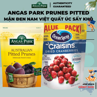 Prunes Quả Mận Khô Úc Siêu Thực Phẩm Cho Mẹ & Bé Hỗ Trợ Táo Bón Nhuận Trường | Cranberries Nam Việt Quất Sấy Khô