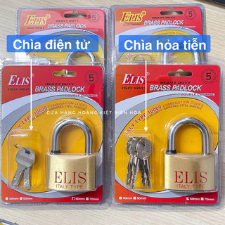Ổ khóa bấm thau elis 40mm 50mm 60mm 70mm