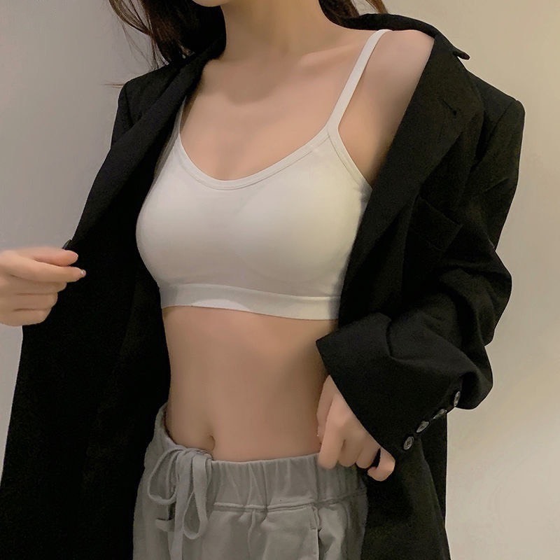 Áo Bra Nữ 2 Dây, Áo Ngực Nữ chữ U hở Lưng Không Gọng Nâng Ngực 412 | BigBuy360 - bigbuy360.vn