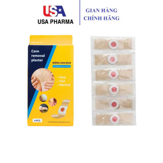 Miếng dán mụn cóc Corn Removal Plaster - Hộp 6 miếng
