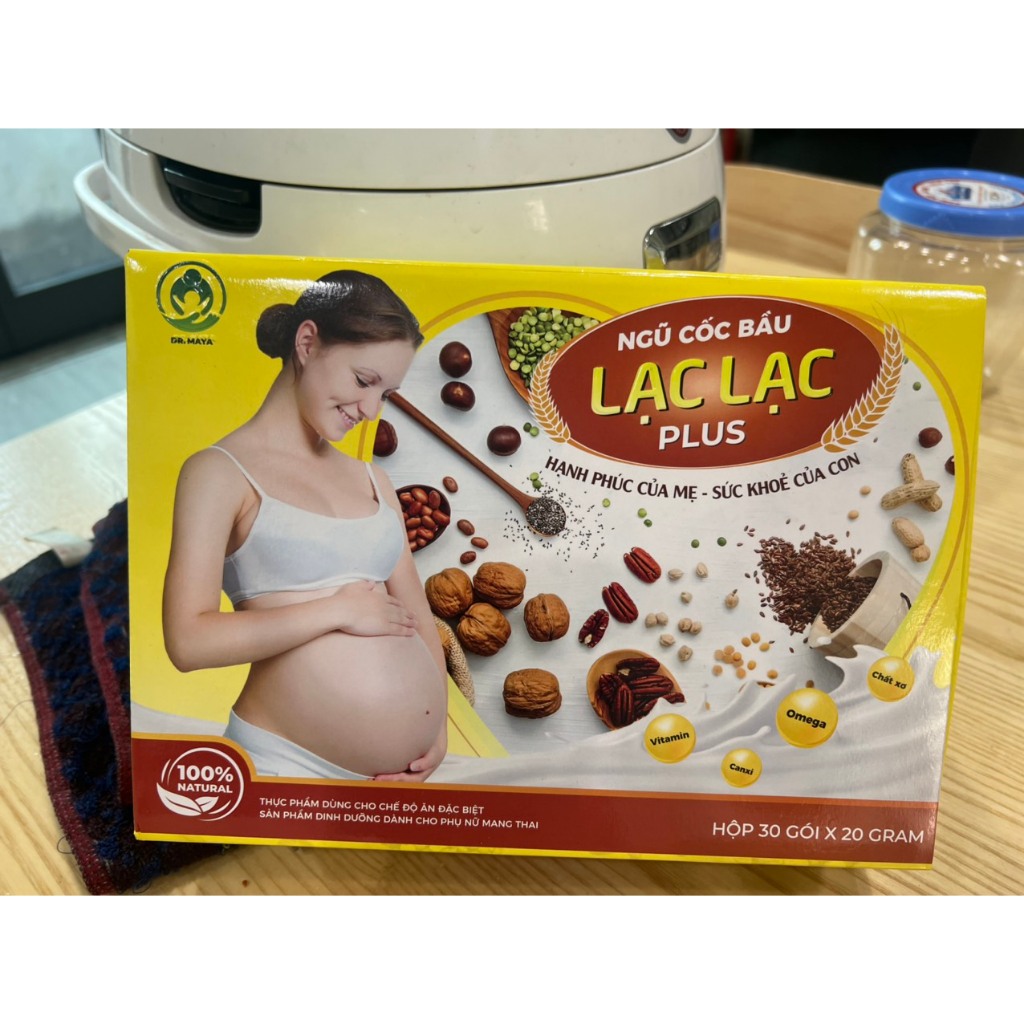 2 gói ngũ cốc bầu lạc lạc Dr.maya bổ sung Vitamin hỗ trợ tiêu hóa tăng sức đề kháng cho các bà mẹ mang thai