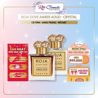 Nước Hoa nữ Roja Amber Aoud Crystal Parfum Ribicosmetics