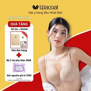 Áo lót Wacoal có gọng nâng đẩy ngực nhiều có size lớn VVB5368 , áo ngực mặc áo dài bra - VB5368 big size